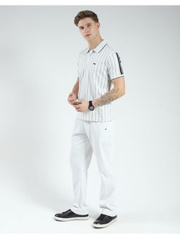 Monte Carlo - Men Regular Fit Half Sleeve Grey Co-Ord Set
