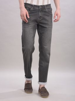 CRIMSOUNE CLUB - Men Brown Straight Jeans