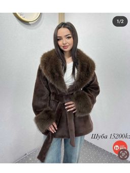 Loveable Creations By Muskan - Brown Oslo Fur Coat