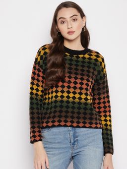Madame - Women Black Sweater