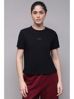 Reebok - Women Black T-Shirt
