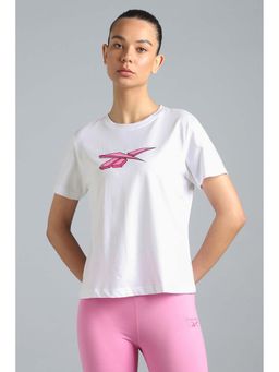 Reebok - Women White T-Shirt