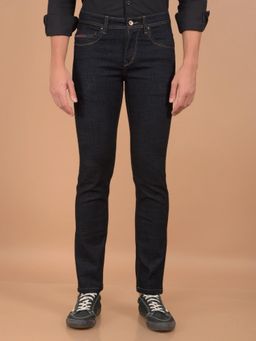 CRIMSOUNE CLUB - Mens Navy Blue Jeans