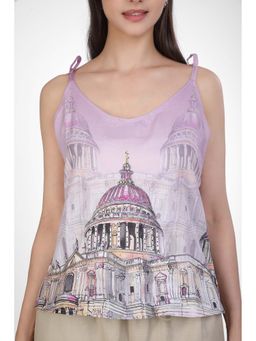 Kovet - Lavender Spaghetti Top