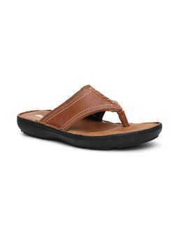 Bata - Solid Brown Sandals