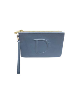 CARPISA - Blue Letter D Small Travel Organizer Pouch