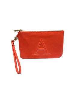 CARPISA - Red Letter A Small Travel Organizer Pouch
