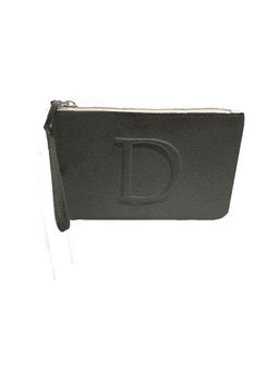 CARPISA - Black Letter D Small Travel Organizer Pouch