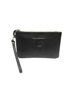 CARPISA - Black Letter F Small Travel Organizer Pouch