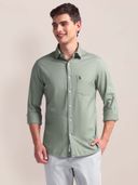 Green color option, Currently selected