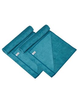 Black Gold - Microfiber Bath Towels Super Absorbent, Fade Resistant Plain Teal