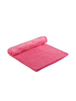 Black Gold - Microfiber Bath Towels Super Absorbent, Fade Resistant Plain Pink (Pack of 2)