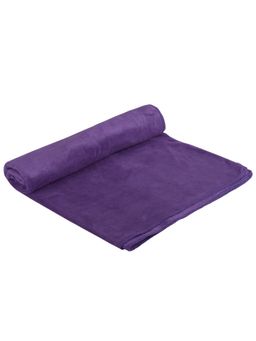 Black Gold - Microfiber Bath Towels Super Absorbent, Fade Resistant Plain Purple