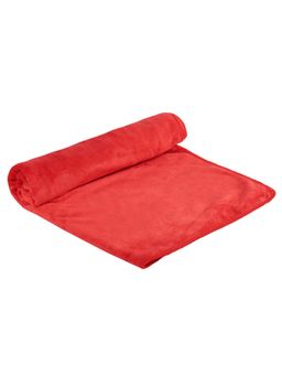 Black Gold - Microfiber Bath Towels Super Absorbent, Fade Resistant Plain Red