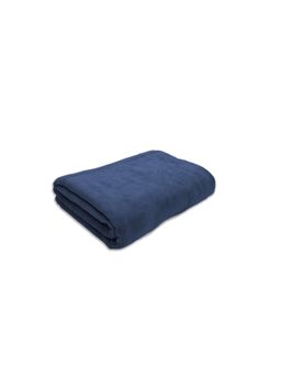 Black Gold - Oversized Microfiber Bath Towel Soft, Quick Dry & Absorbent Navy Blue