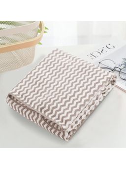 Black Gold - Microfiber Zigzag Bath Towel Ultra Soft, Quick Dry & Highly Absorbent Grey