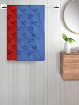 FABINALIV - Multicolor Floral 420 Gsm Cotton Bath Towels (Pack of 2)