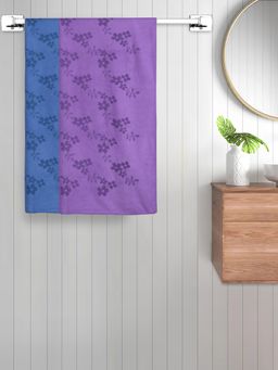 FABINALIV - Multicolor Floral 420 Gsm Cotton Bath Towels (Pack of 2)
