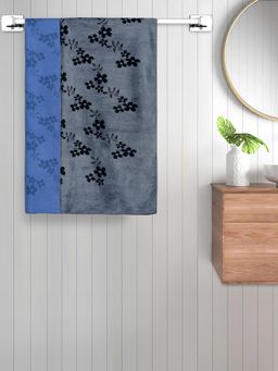 FABINALIV - Multicolor Floral 420 Gsm Cotton Bath Towels (Pack of 2)