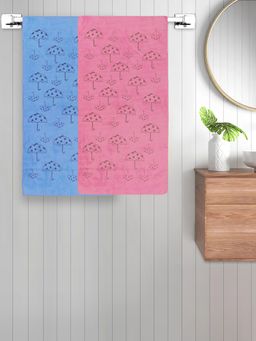FABINALIV - Multicolor Abstract 420 Gsm Cotton Bath Towels (Pack of 2)