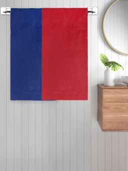 FABINALIV - Multicolor Solid 420 Gsm Cotton Bath Towels (Pack of 2)