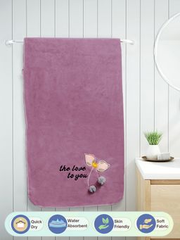 FABINALIV - Onion Solid 420 Gsm Cotton Bath Towel