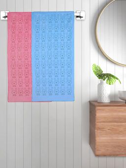 FABINALIV - Multicolor Cartoon 300 Gsm Cotton Kids Bath Towels (Pack of 2)