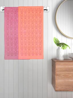 FABINALIV - Multicolor Cartoon 300 Gsm Cotton Kids Bath Towels (Pack of 2)