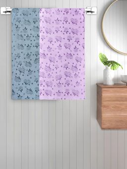 FABINALIV - Multicolor Floral 300 Gsm Cotton Kids Bath Towels (Pack of 2)