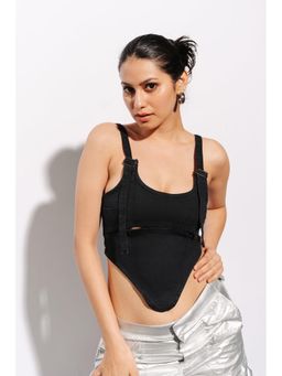 FREAKINS - Banded Bandeau Crop Top