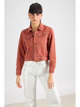 FREAKINS - Rustic Red Denim Jacket