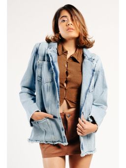 FREAKINS - Washed Out Denim Jacket