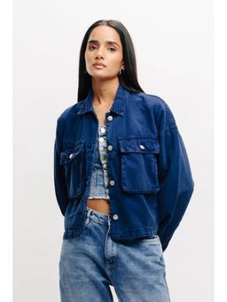FREAKINS - Blue Oversized Jacket