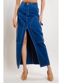 FREAKINS - Marine Front Slit Skirt