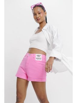 FREAKINS - Pink Denim Short
