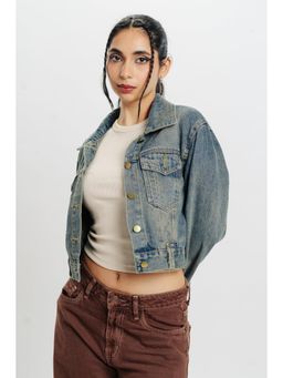 FREAKINS - Tinted Regular Fit Denim Jacket
