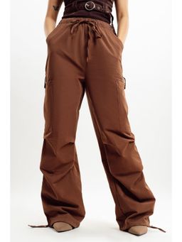 FREAKINS - Brown Parachute Cargo Pant
