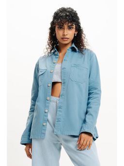 FREAKINS - Cyan Shacket