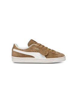 Puma - Unisex Beige Suede Charles F. Stead V Sneakers