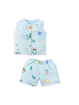 Honcho Baby - Muslin Cotton Sleeveless Co-Ord Set