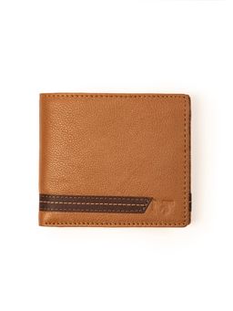 MaheTri - Solid Tan Mens Wallet