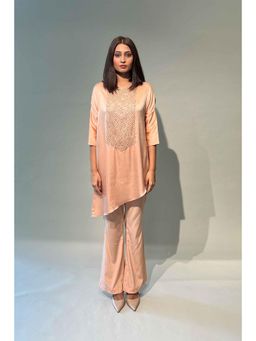 Rukinder Kumar - Peach Co-Ords Sets