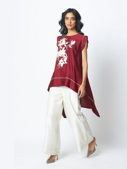 MADDER MUCH - Burgandy Camila - Trail Blazer Top And Pant