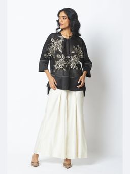 MADDER MUCH - Black Munmun - Starlit Sheer Top And Pant