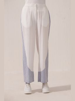 Muvazo - Crisp White Pant