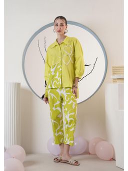 SURABHI ARYA - Lime Green Co-Ords