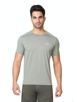 Van Heusen Innerwear - Performance Men Swift Dry & Crew Neck T-Shirt - Army Green