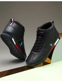 U.S. POLO ASSN. - RENTSO 3.0 Black Stylish Casual Sneakers For Men