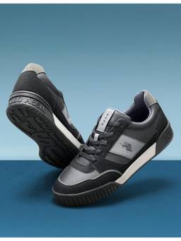 U.S. POLO ASSN. - REVER 2.0 Grey Stylish Casual Sneakers For Men