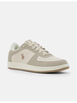 U.S. POLO ASSN. - REINO Beige Stylish Sneakers For Men